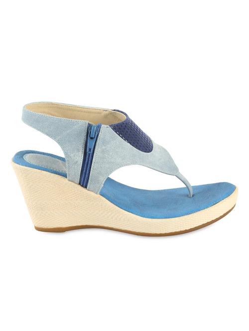 blue side zipper wedges - 1104504 - Very Small Image - 1