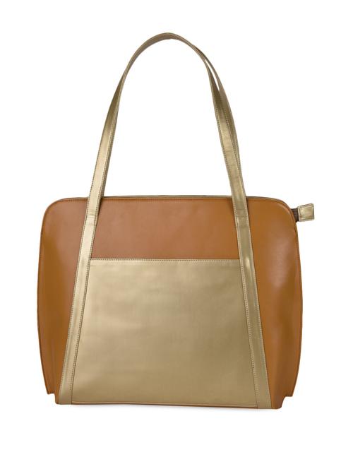 tan leatherite tote - 1104632 - Very Small Image - 1