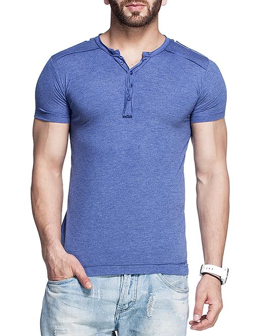 blue rayon tshirt - 11049565 - Very Small Image - 1