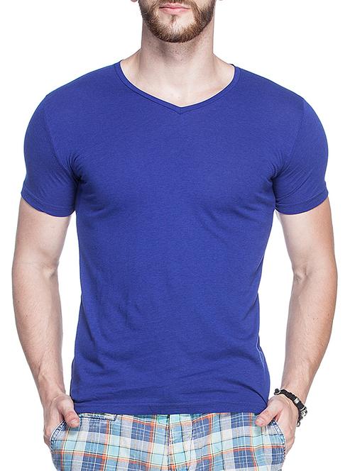 blue cotton tshirt - 11049613 - Very Small Image - 1