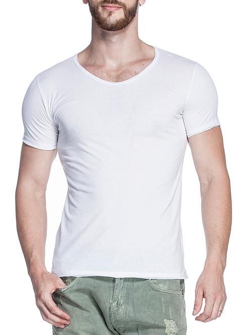white cotton tshirt - 11049626 - Very Small Image - 1