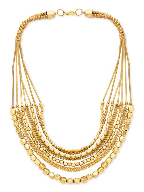 gold metal alloy necklace - 11057377 - Very Small Image - 1