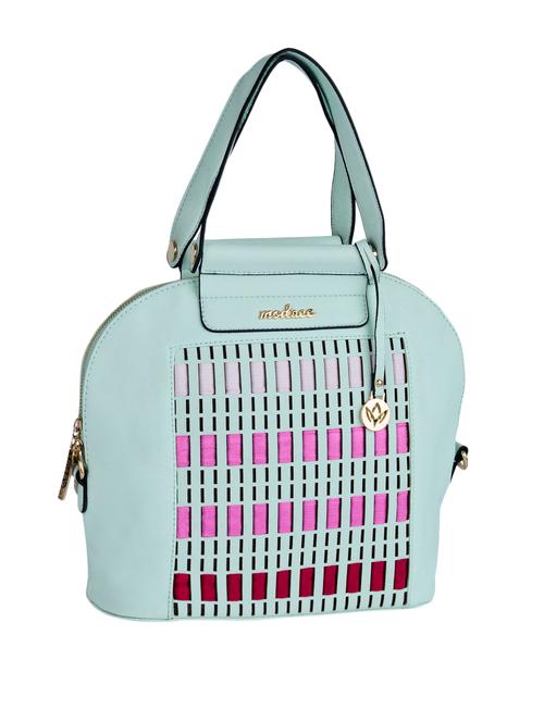 pale blue leatherette backpack - 1106725 - Very Small Image - 1