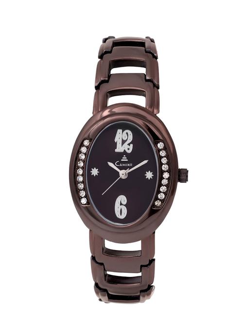 brown analogue embellished wrist watch - 1107644 - Very Small Image - 1