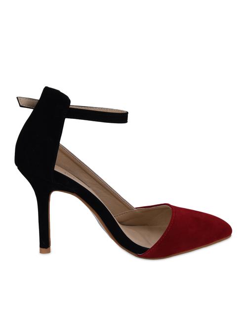 slightly pointed toe suede stilettoes - 1107837 - Very Small Image - 1