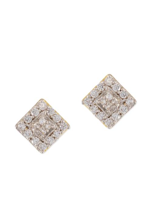 gold, silver brass earring - 11083754 - Very Small Image - 1