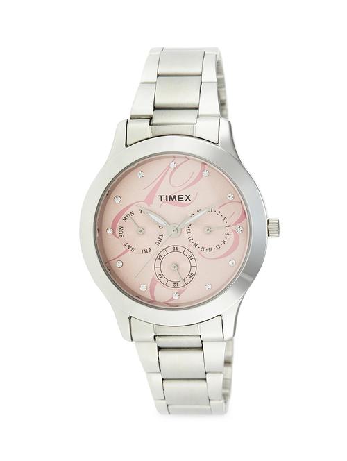 pink round dial analogue watch - 1109912 - Very Small Image - 1