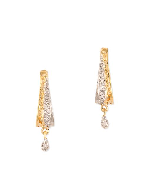 baali inspired cubic zirconia earrings - 1111975 - Very Small Image - 1
