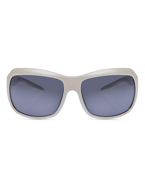 White frame square sunglasses - 1114328 - Very Small Image - 1
