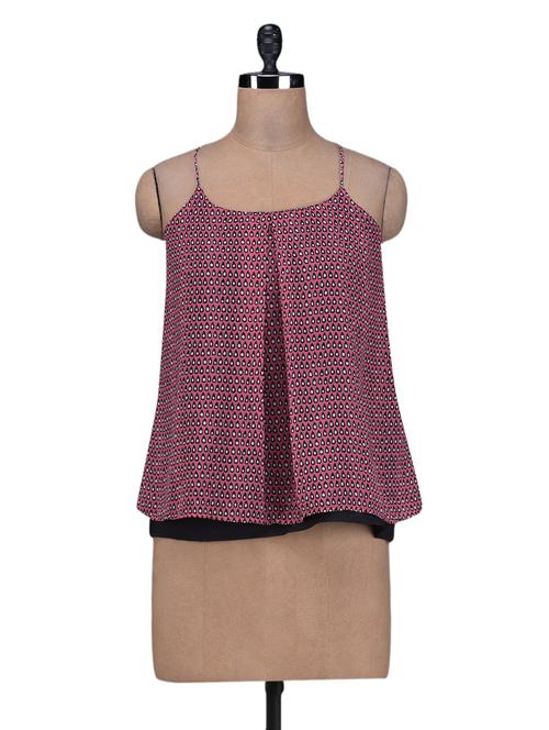 printed strappy top - 1118555 - Very Small Image - 1