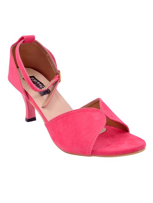solid pink closed back heel sandal - 11217627 - Very Small Image - 1