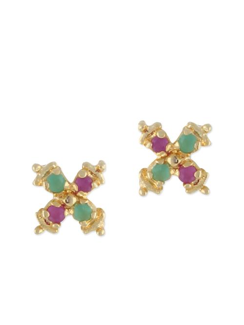 multicolored embellished brass studs - 11275709 - Very Small Image - 1
