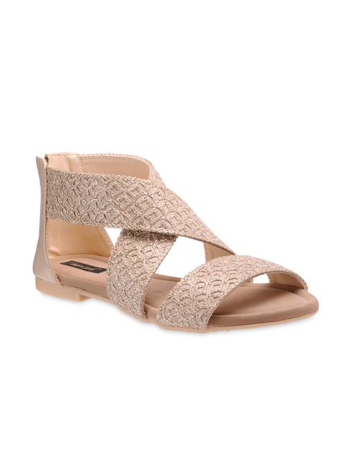 beige leatherette sandal - 11282814 - Very Small Image - 1