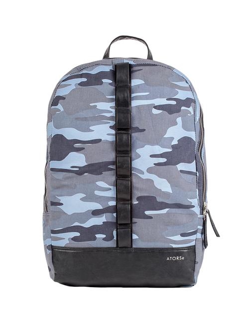 blue printed backpack - 11378836 - Very Small Image - 1