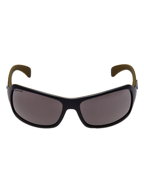black plastic round men sunglass - 11381707 - Very Small Image - 1