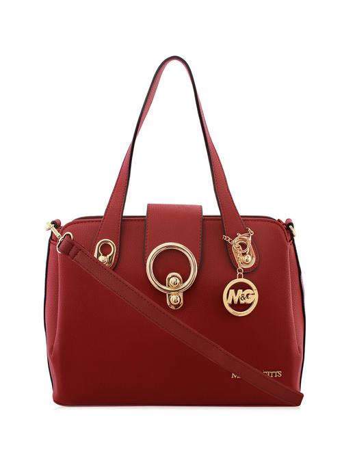 red leatherette handbag - 11436347 - Very Small Image - 1