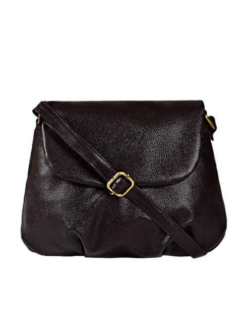 black leatherette sling bag - 11441566 - Very Small Image - 1