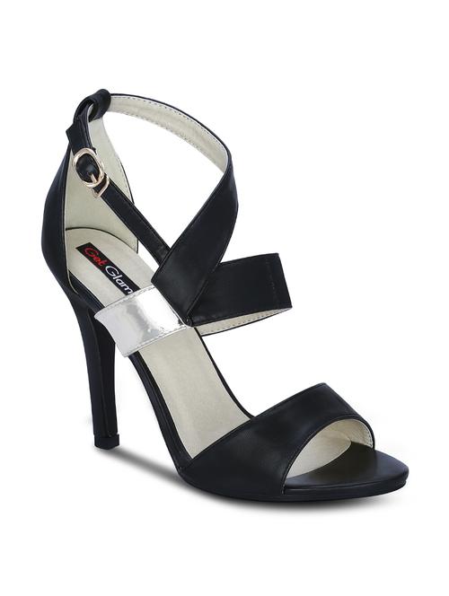 black leatherette stiletto - 11512985 - Very Small Image - 1