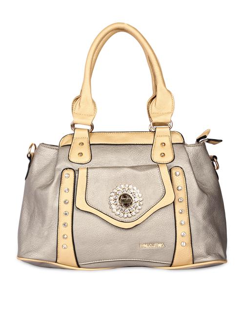 rectangle shape solid color embellished hand bag - 1152536 - Very Small Image - 1