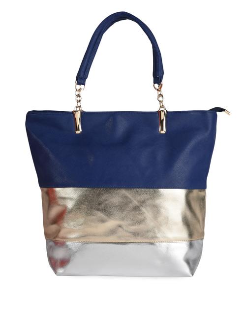 Multi-coloured faux leather tote - 1153892 - Very Small Image - 1