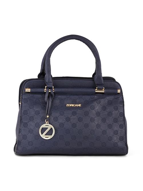 blue leatherette handbag - 11570467 - Very Small Image - 1