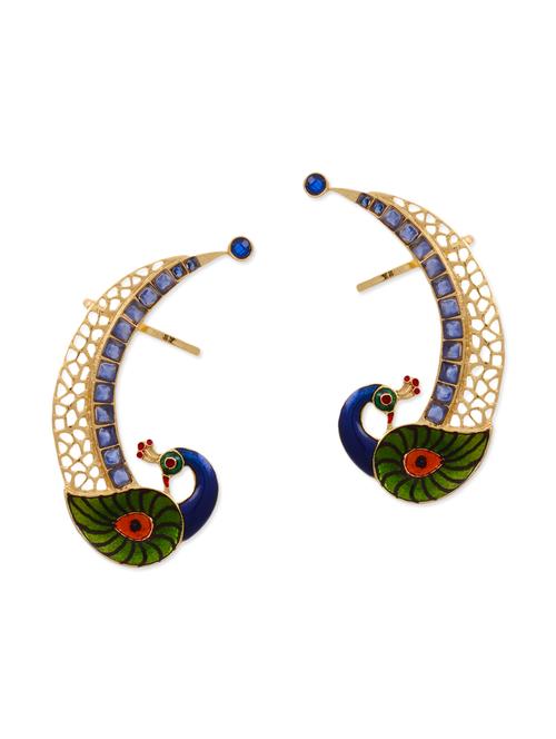 multi colored copper earring - 11575592 - Very Small Image - 1