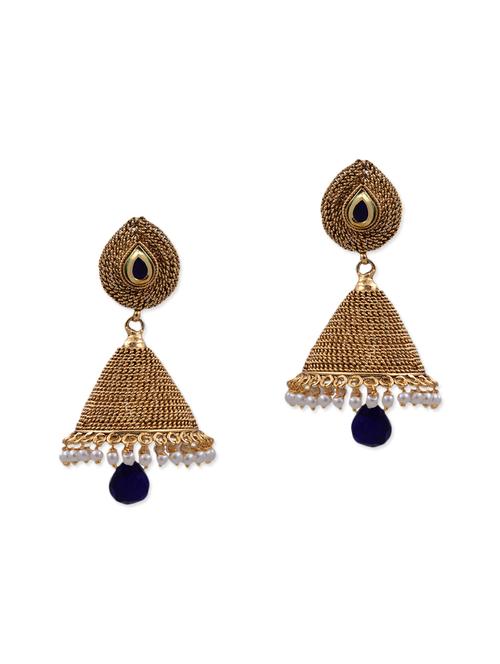 blue copper earring - 11575649 - Very Small Image - 1