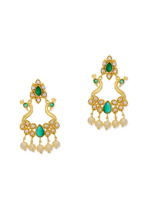 multicolor copper chandballi earring - 11587702 - Very Small Image - 1