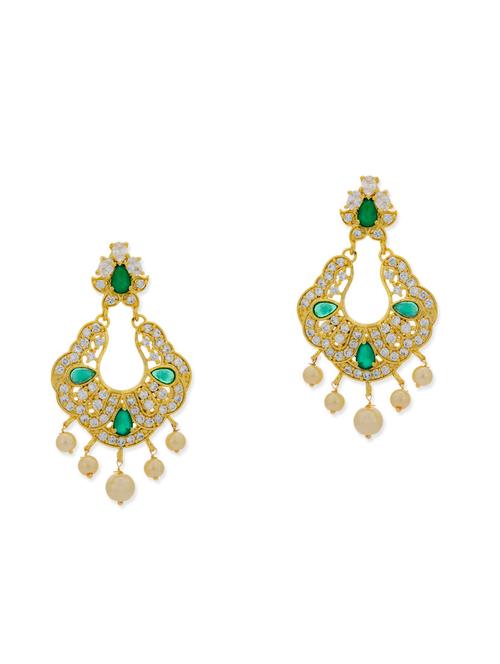 multicolor copper chandballi earring - 11587705 - Very Small Image - 1