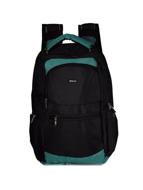 black and cyan polyester backpack - 11632052 - Very Small Image - 1