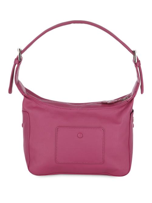 fuschia faux leather hobo bag - 1165616 - Very Small Image - 1