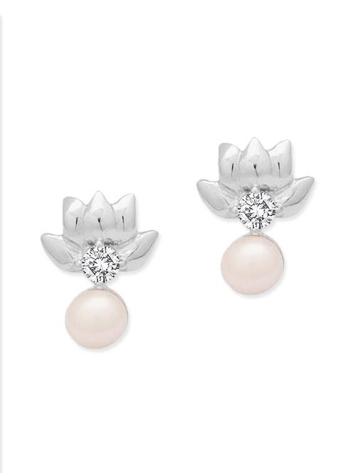 silver silver studs earrings - 11657656 - Very Small Image - 1