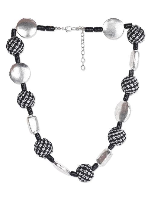 circular pattern solid silver metal necklace piece  - 1168006 - Very Small Image - 1