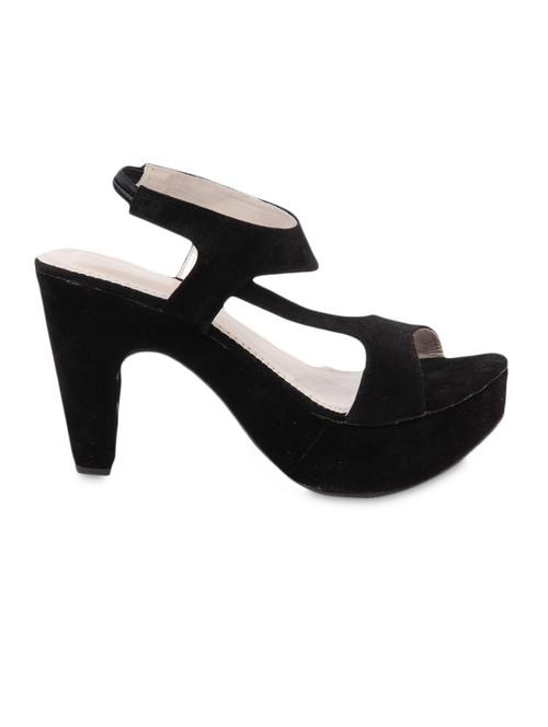 Black suede sandals - 1180944 - Very Small Image - 1