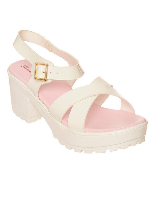 white ankle strap sandal - 11816581 - Very Small Image - 1