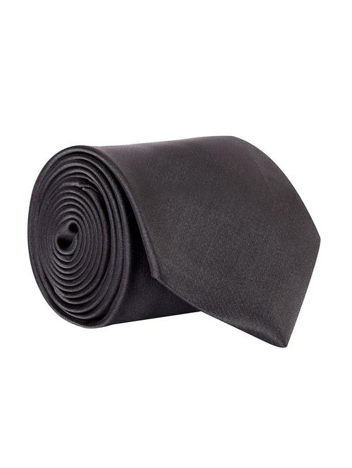 grey polyester tie - 11864947 - Very Small Image - 1