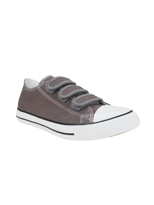 grey canvas slip on sneaker - 11877224 - Very Small Image - 1