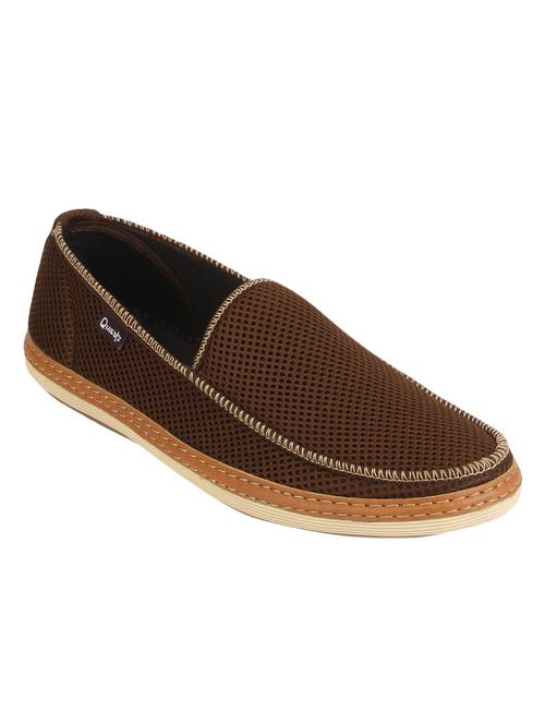 brown mesh casual slipon - 11911345 - Very Small Image - 1