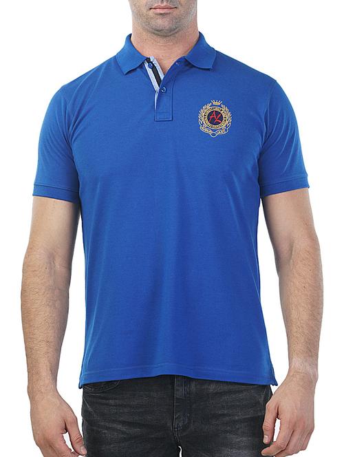 blue cotton  t-shirt - 11927004 - Very Small Image - 1