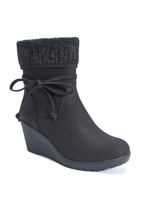 black suede ankle  boot - 11946175 - Very Small Image - 1