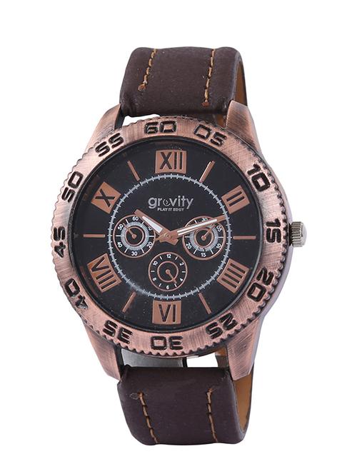gravity black watch for men - 11960624 - Very Small Image - 1