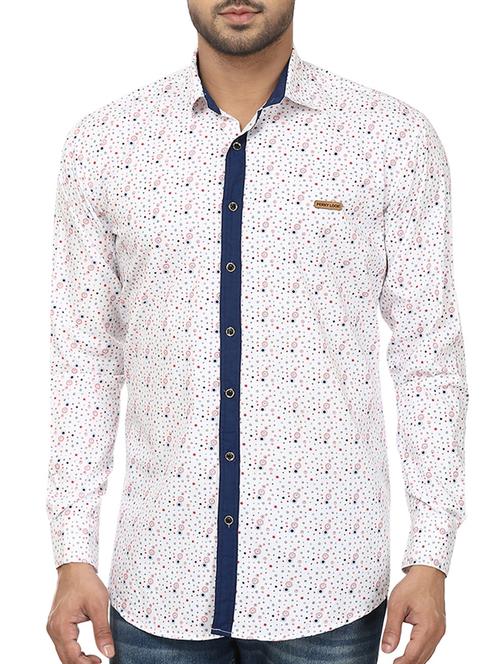 multi colored cotton casual shirt - 12132963 - Very Small Image - 1