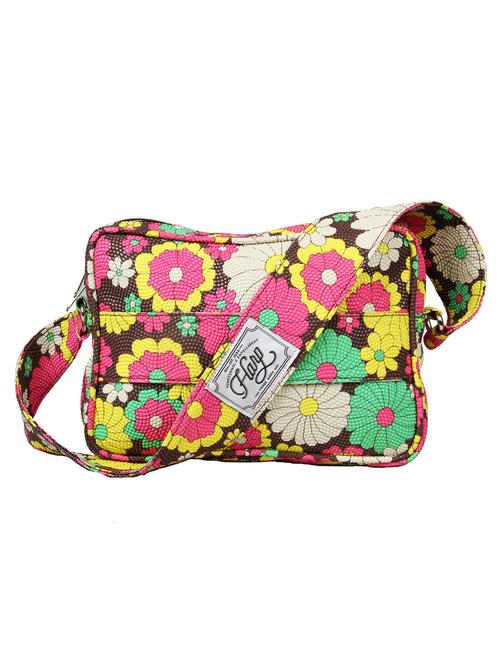 brown leatherette (pu clutch - 12146631 - Very Small Image - 1