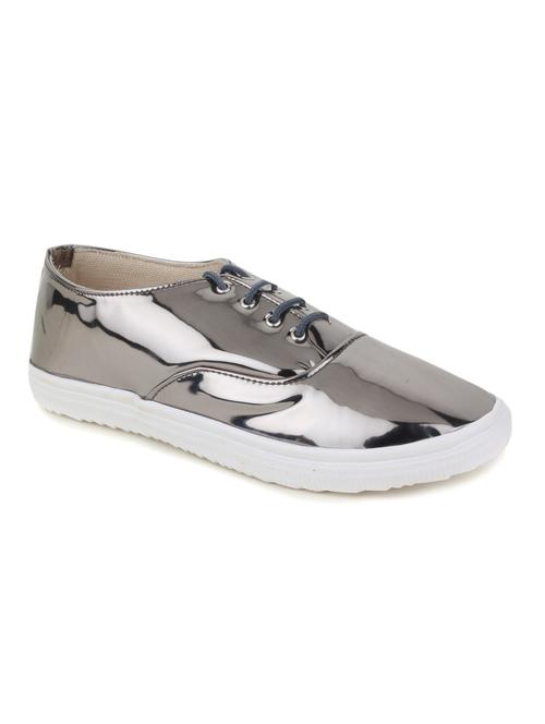 silver lace up casual shoe - 12206359 - Very Small Image - 1