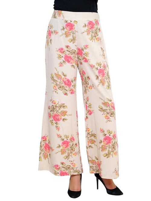 white crepe palazzo - 12251085 - Very Small Image - 1