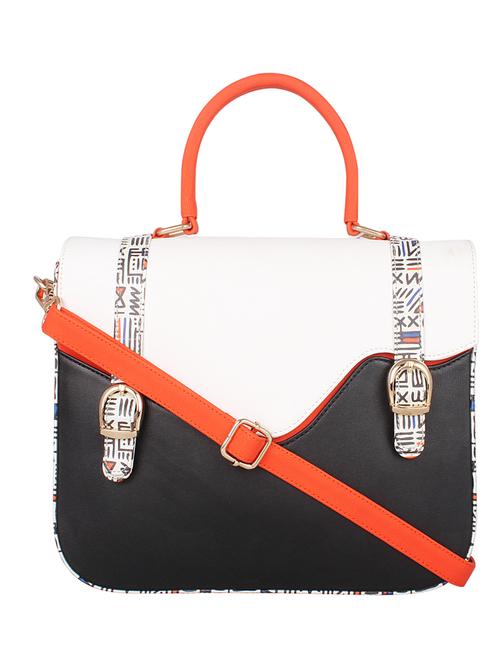 multi leatherette satchel - 12359503 - Very Small Image - 1