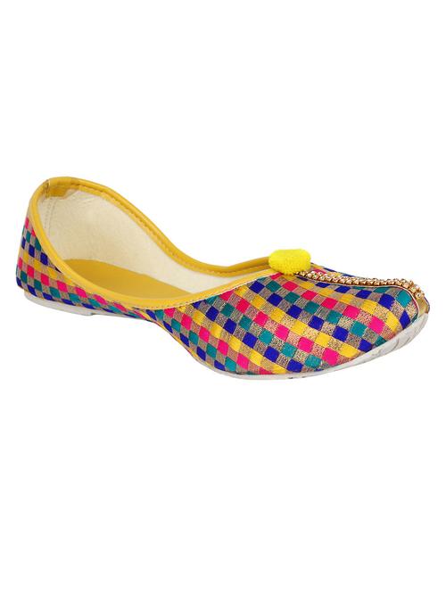 multi colored slip on juti - 12371750 - Very Small Image - 1