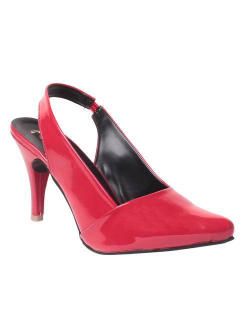 red synthetic sandal - 12391917 - Very Small Image - 1