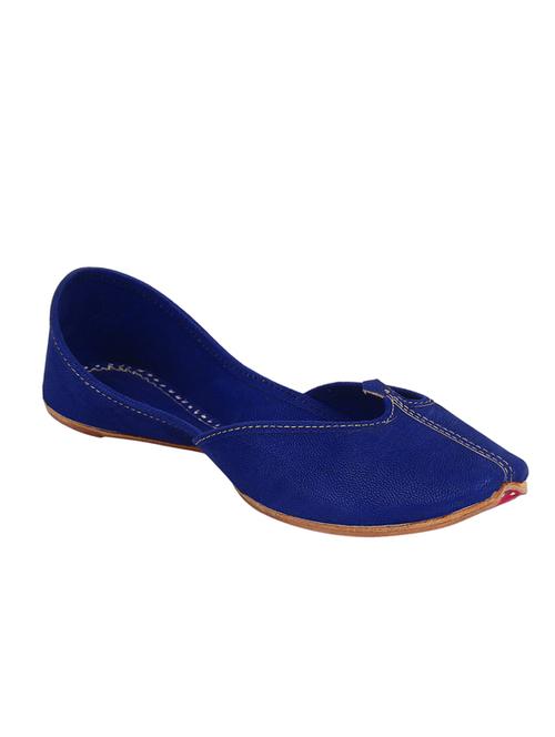 blue slip on mojari - 12442612 - Very Small Image - 1
