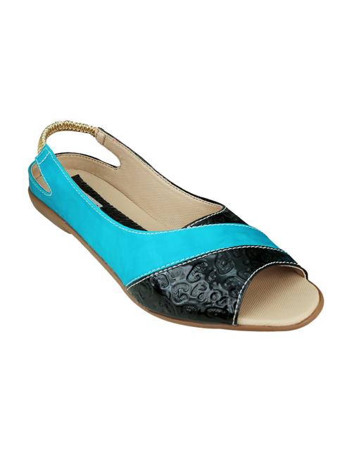 multi colored leatherette back strap sandals - 12470175 - Very Small Image - 1